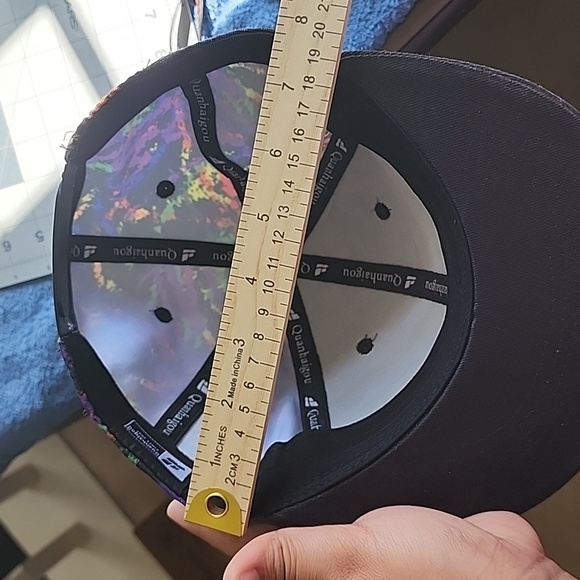 Quanhaigou Adjustable Snapback Hat Unisex Hip Hop/Paint Splatter Baseball Cap - Picture 10 of 10